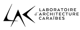 Logo LAC LABORATOIRE d'ARCHITECTURE CARAÏBES